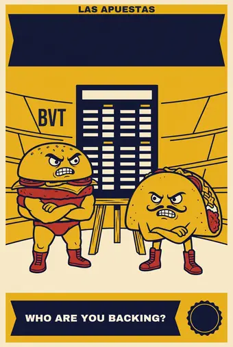 Burgers vs Tacos poster: WHO ARE YOU BACKING?