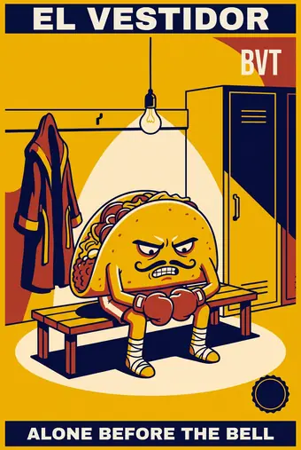 Burgers vs Tacos poster: ALONE BEFORE THE BELL
